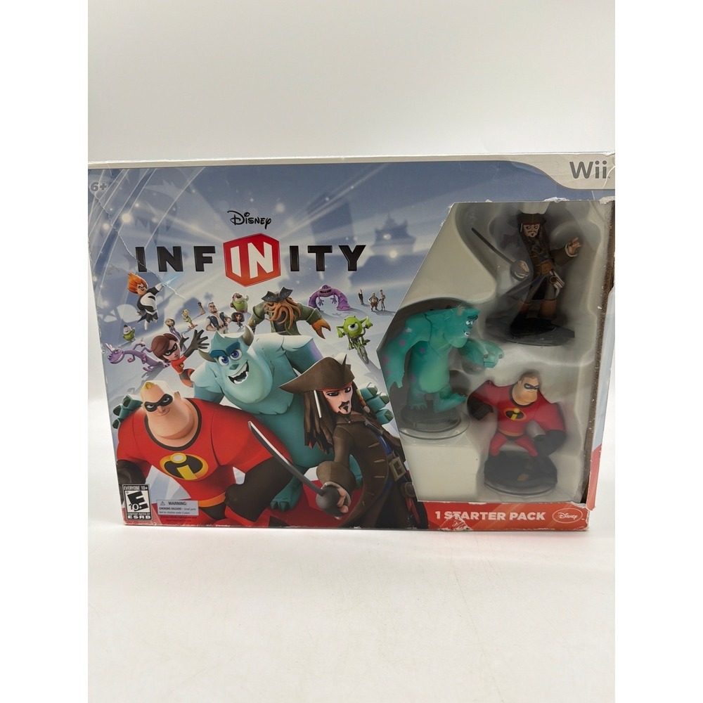 Disney Infinity Starter Pack for the Wii‎ console w/ Incredible, Sully, and Jack